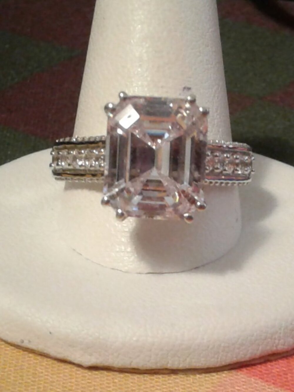 BJH916 Bella Luce CZ Engagement Ring 11.35ctw.Sz.10 LNC